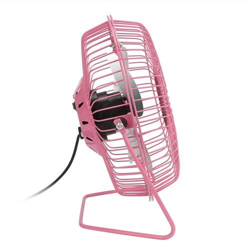 4 Inch USB Mini Fan Pink