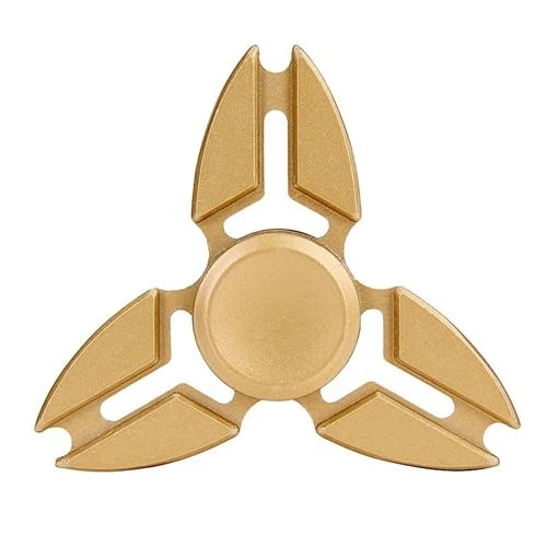 EDC Fidget Hand Spinner Aluminum Alloy Gold