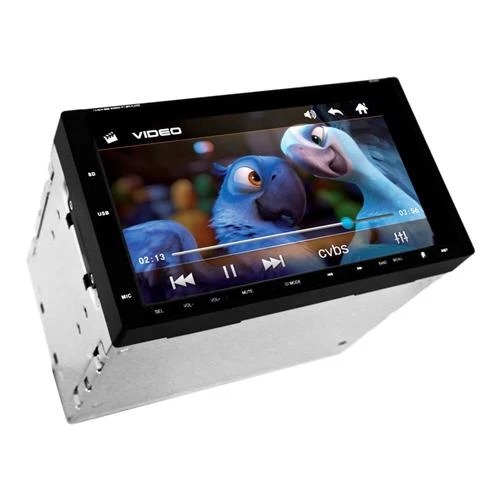 Ezonetronics RM CT-0008 HD 7 Autoradio Stéréo Simple Din Noir