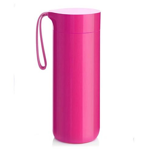 Butterfly Thermal Suction Bottle -Pink