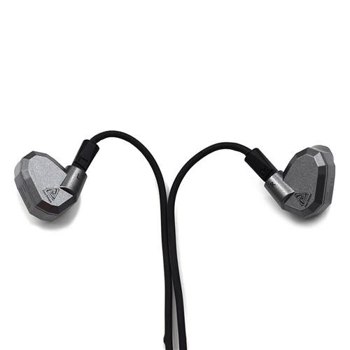 KZ ZS5 In Ear Earphone HiFi Quad Driver with Microphone Gray