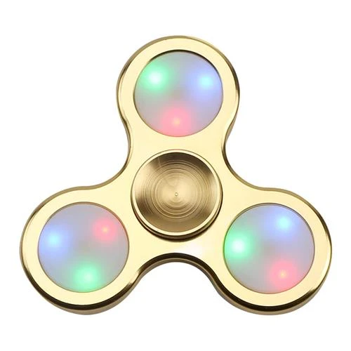 Fidget spinner best sale light up gold