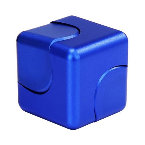 Fidget Cube Aluminum Alloy Blue