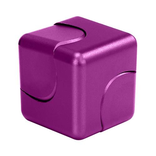 Fidget Cube Aluminum Alloy Purple