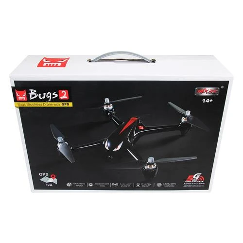 MJX Bugs 2 B2W WIFI FPV Brushless RC Quadcopter RTF Bright Black