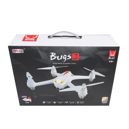 MJX Bugs 2 B2C Brushless RC Quadcopter RTF White