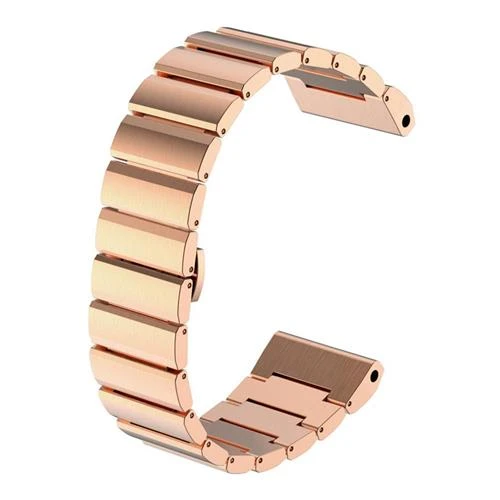 kever blad niet Metal Stainless Steel Watch Band Strap Rose Gold