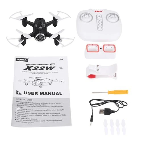 SYMA X22W WIFI FPV RC Quadcopter With HD Camera Altitude Hold Mode RTF SYMA X22W WIFI FPV RC Quadcopter With HD Camera Altitude Hold Mode RTF