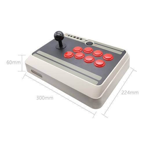 8Bitdo NES30 Arcade Stick Gray