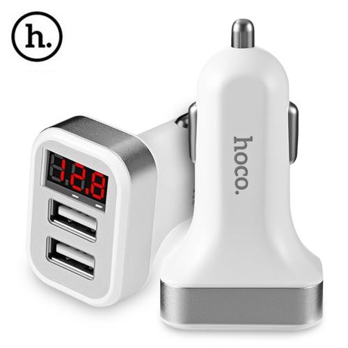 Car charger «Z3» digital display dual USB 3.1A - HOCO