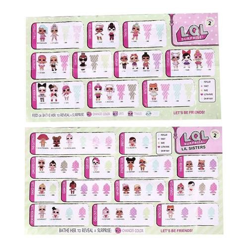 Checklist Lol Series Collectors Guide Lol Surprise List Of Dolls