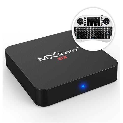 MXQ PRO+Amlogic S905X 4K TV BOX 2GB/16GB +Rii i8+Keyboard White