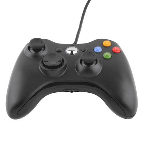 Xbox 360 用 USB 有線ゲームパッド ブラック