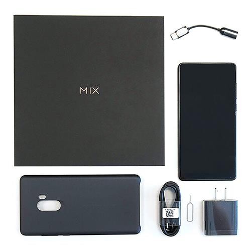 xiaomi mi mix2 本体 ブラック    グローバル版 Xiaomi Mi Mix 2 128GB Dual-SIM Black Factory Unlocked 4G/LTE