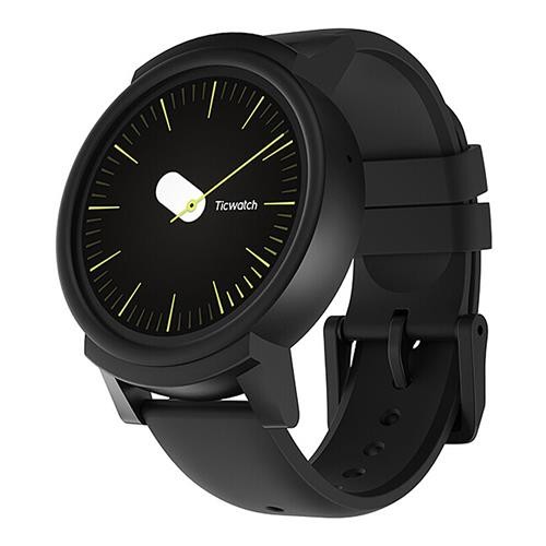 Ticwatch E Sports Smartwatch 1.4" OLED Display MT2601 Android Wear Bluetooth 300mAh Music GPS WIFI - Shadow