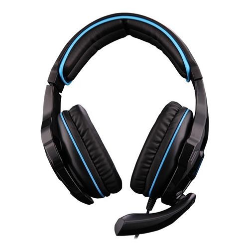 SADES SA-810 Gaming Headphones with Mic Black and Blue