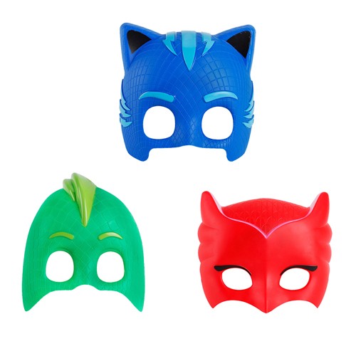 3PCS PJ Masks Cartoon Cosplay Mask