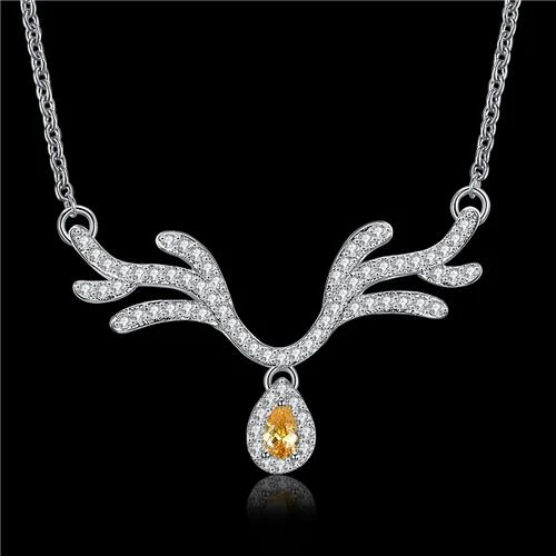 LKN18KRGPN1208-A Christmas Necklace