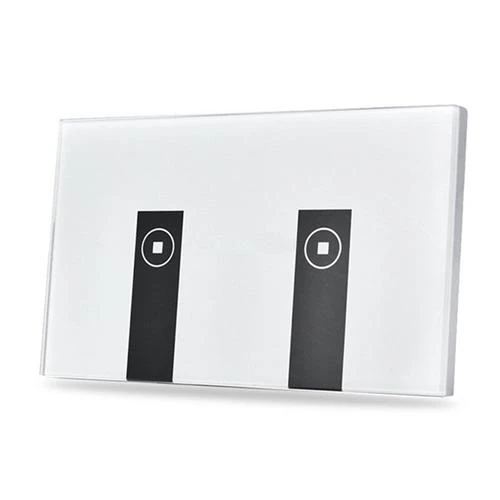 WiFi Smart Wall Socket, Glass Panel Outlet