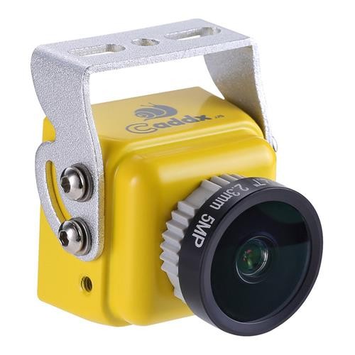 Caddx Turbo S1 D-WDR 600TVL 2.3mm 1/3" CCD Sensor 4:3 FPV Camera PAL - Yellow