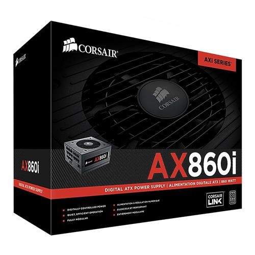 Aio Corsair 860 Corsair AX860i 860W Fully Modular Digital Power Supply