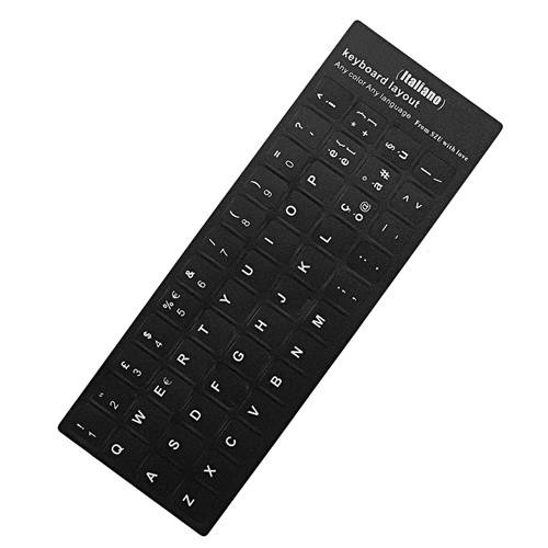 Keyboard Italian Layout Sticker Black