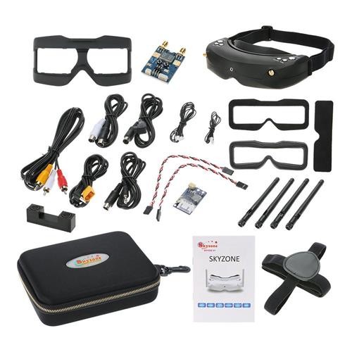 Skyzone SKY02S V+ 3D FPV Goggles Black