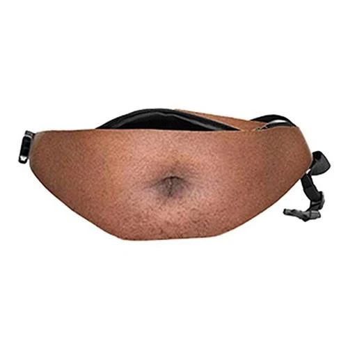 Artificial Belly Waist Bag With Adjustable Band