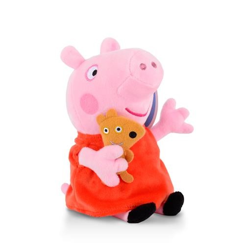 peppa pig cycling plush toy