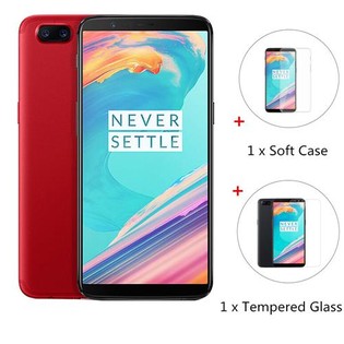 Package OnePlus 5T 6.01 Inch 8GB 128GB Smartphone Red