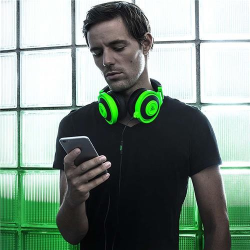 【新品未開封】Razer Kraken Mobile ネオングリーン Amazon.com: Razer Kraken Gaming THX 環繞音效7.1 可伸縮降噪