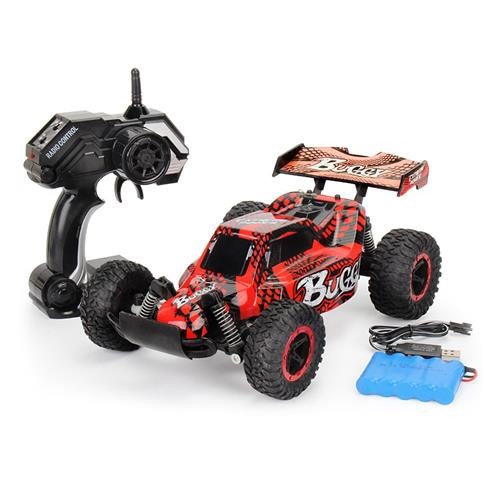 red rc car