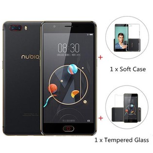 Package Nubia M2 5.5 Inch 4GB 64GB Smartphone Black Gold