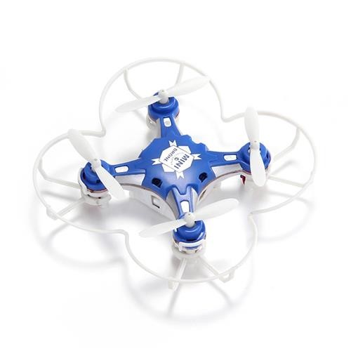 FQ777-124 Micro Drone 4CH 6Axis Gyro Pocket Quadcopter Switchable Controller CF Mode RTF - Random Color