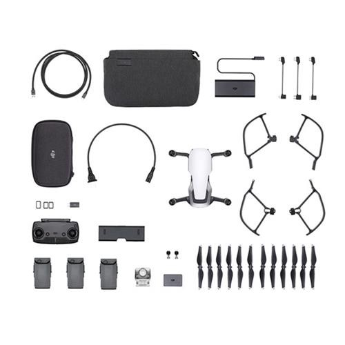 DJI Mavic Air フライトセット 美品 DJI Mavic Air 4K Foldable RC Drone Fly More Combo Arctic White