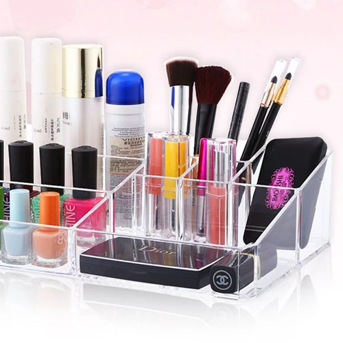 Acrylic Makeup Brush Holder Makeup Storage Makeup Organiser - China Acrylic  Makeup Nail Paint Brush Holder and Compartment Acrylic Brush Holder price