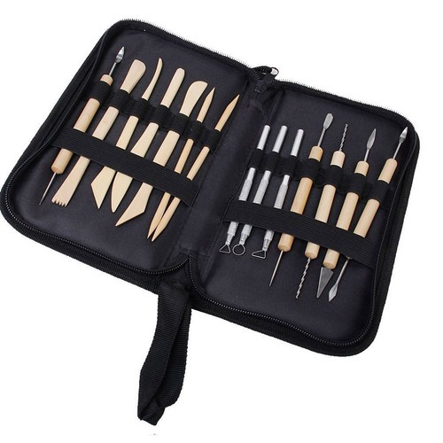 H B 14 IN 1 Carving Tools Kit Black