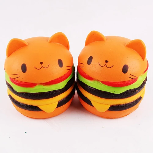 Cat Burger Squishy