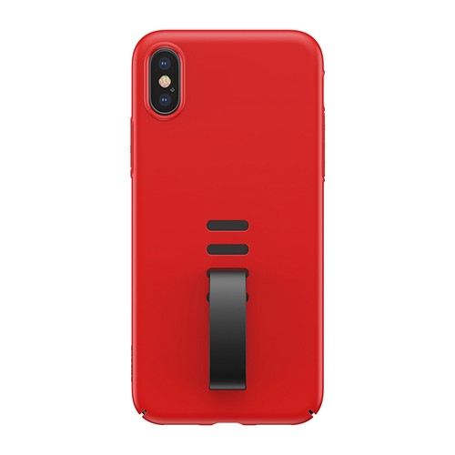 Baseus Ring Buckle Cover Case Iphone X Red