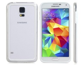 Plastic Bumper for Samsung Galaxy S5 I9600 - White