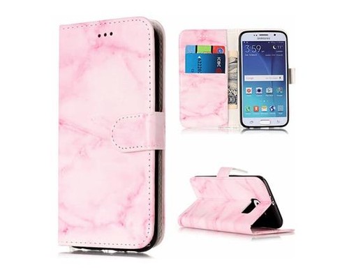 Samsung Galaxy S6 Leather Case Pink