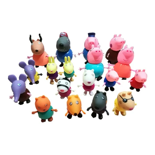 Pappa Pig Dolls Toys Family Set