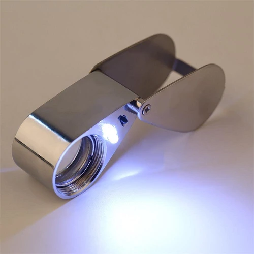 Jeweler's Loupe Magnifier with Light