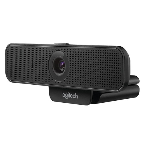 Logitech C925-e Webkamera med 1080p HD-video och inbyggda stereomikrofoner - Svart