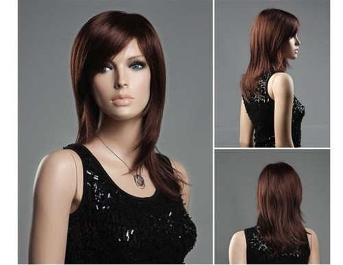 Women S Medium Straight Hair Wig