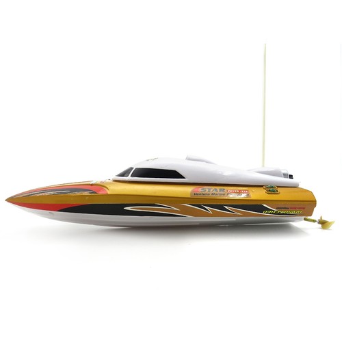 Flytec HQ5010 27Mhz RC Boat RTR Gold