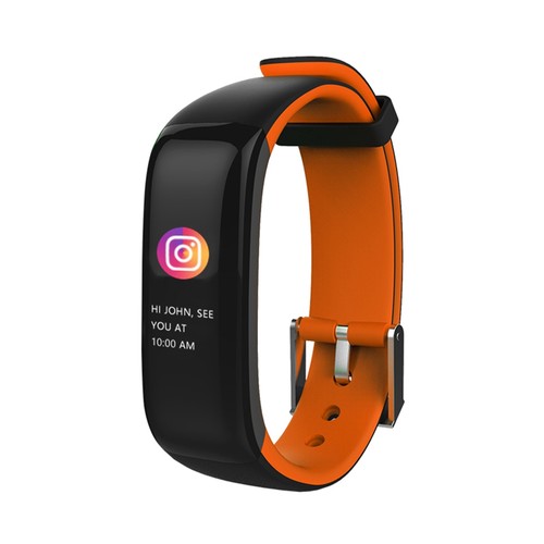 Makibes P1 Plus Smart Bracelet Blood Pressure Orange