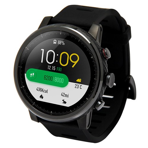 amazfit stratos sport smartwatch black