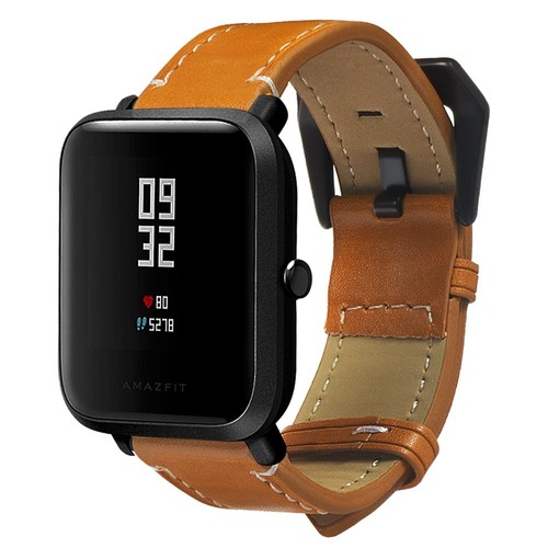 leather strap amazfit bip