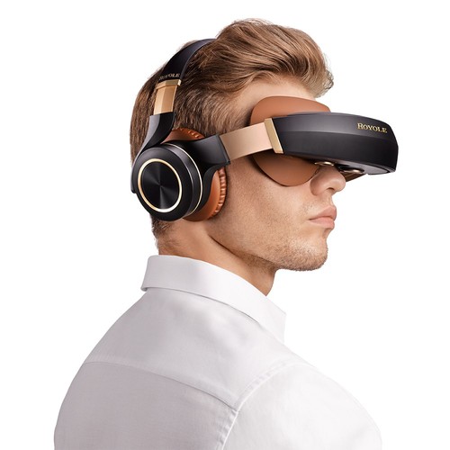 【美品】VR ROYOLE 3Dvirtual mobile Theater Royole Moon 3D Virtual Mobile Theater Unboxing Review - YouTube